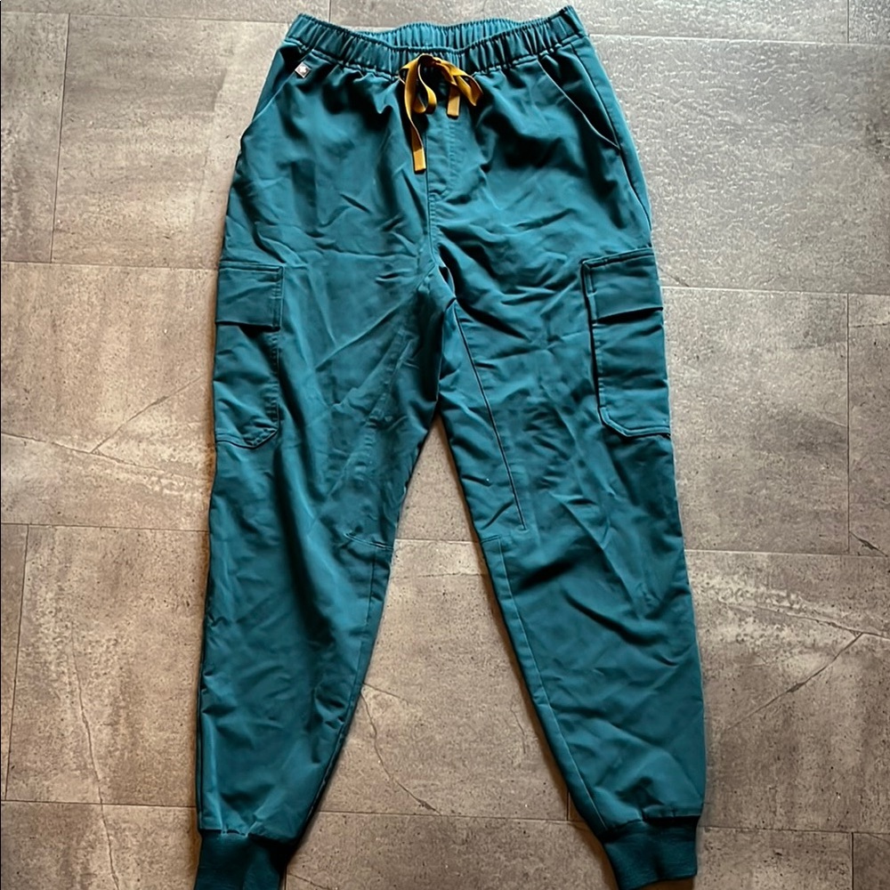 Figs Teal Jogger Scrubs